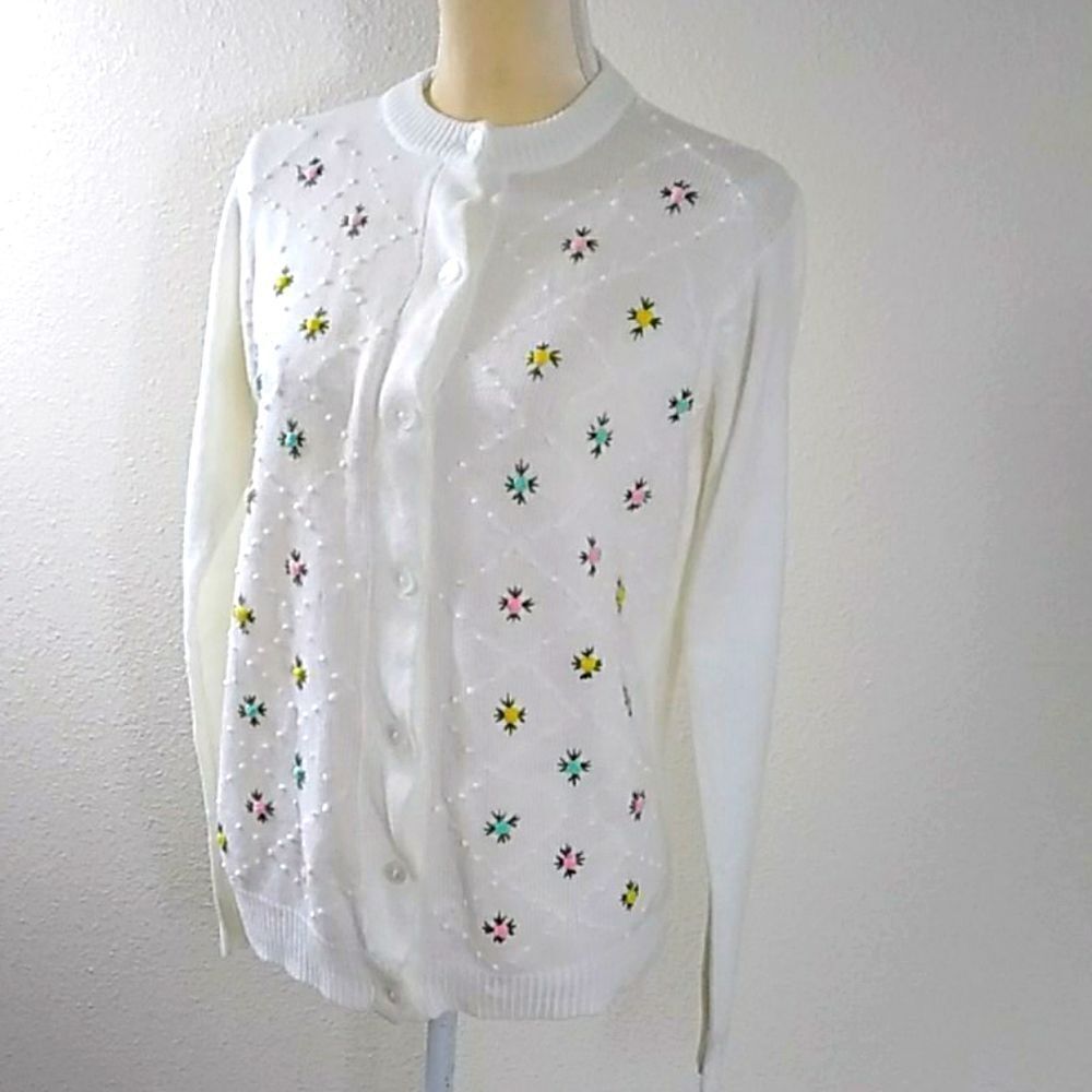 VTG,FLAIR FASHIONS WOMEN SWEATER SIZE 38